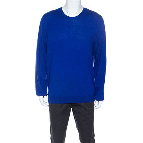 burberry cobalt sweater|burberry silk cardigan.